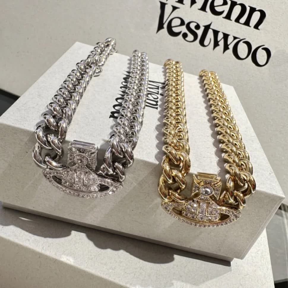 Vivienne Westwood Silver Chain Necklace